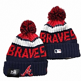 Atlanta Braves Knit Hat YD (2),baseball caps,new era cap wholesale,wholesale hats